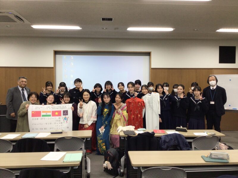 筑紫女学園大学大学院の留学生との交流会を開催しました！