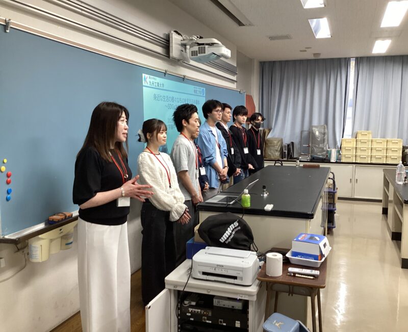 中学３年 医サイ探究 第Ⅰ期（九州工業大学） 実施中！