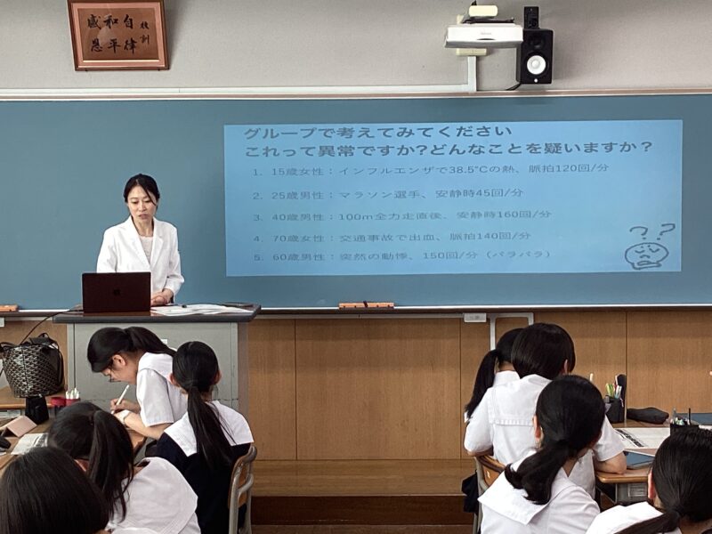 中学３年 医サイ探究 第Ⅱ期（九州大学大学病院）始動しました！