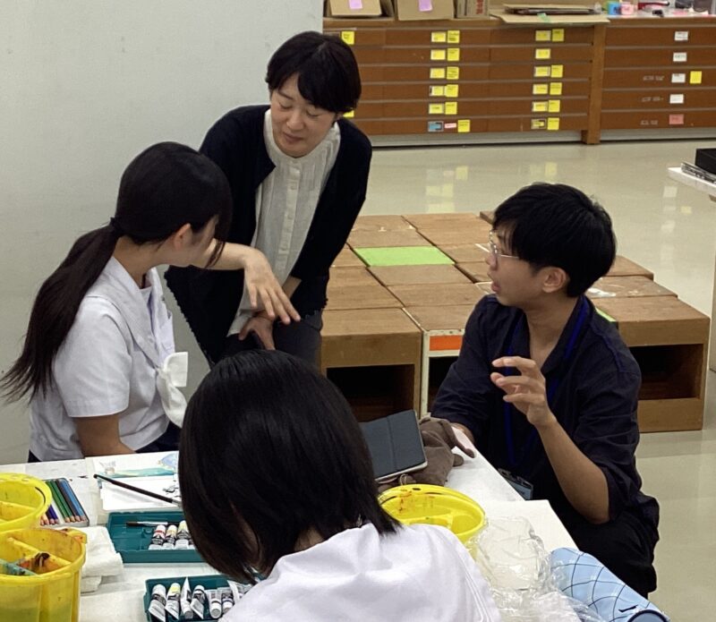 中学 特別プログラム 第３弾（福岡アジア美術館のスクールプログラムに参加して）